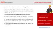Trusty Denver Garage Door Service Denver