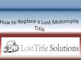 How to Replace a Lost Motorcycle Title PowerPoint PPT Presentation