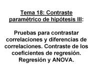 Tema 18: Contraste param