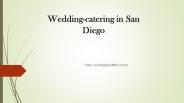 San Diego Catering
