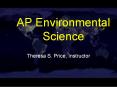 AP Environmental Science PowerPoint PPT Presentation