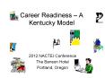 Career Readiness  PowerPoint PPT Presentation