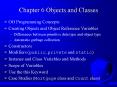 Chapter 6 Objects and Classes PowerPoint PPT Presentation