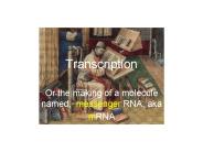 Transcription