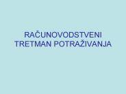 RACUNOVODSTVENI TRETMAN POTRA