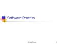 Software Process PowerPoint PPT Presentation