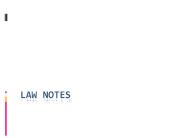 Law notes