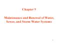 Maintenance and Renewal of Water, Sewer, and Storm Water Systems PowerPoint PPT Presentation