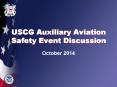 USCG Auxiliary Aviation Safety Event Discussion PowerPoint PPT Presentation