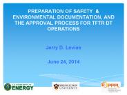 PREPARATION OF SAFETY