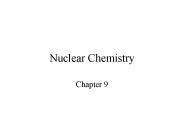 Nuclear Chemistry