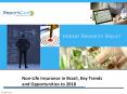 Non-Life Insurance Market in Brazil, Key Trends and Opportunities to 2018 PowerPoint PPT Presentation