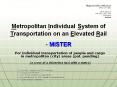 Metropolitan Individual System of Transportation on an Elevated Rail PowerPoint PPT Presentation