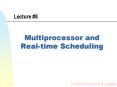 Multiprocessor and Real-time Scheduling PowerPoint PPT Presentation
