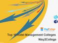 top 10 hotel management colleges  PowerPoint PPT Presentation