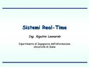 Sistemi Real-Time