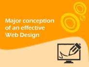 Major conception of an effective Web Design