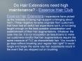 Do Hair Extensions need high maintenance - Essence Hair Club PowerPoint PPT Presentation