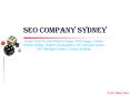 SEO Company Sydney PowerPoint PPT Presentation