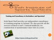 Maintenance Service Package for Sports Turf
