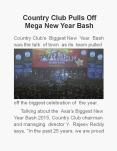 Country Club Pulls Off Mega New Year Bash PowerPoint PPT Presentation