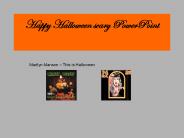 Happy Halloween scary PowerPoint