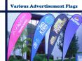 Various Advertisement Flags PowerPoint PPT Presentation