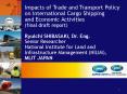 Impacts of Trade and Transport Policy PowerPoint PPT Presentation