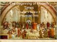 The Beginning of Modern Times PowerPoint PPT Presentation
