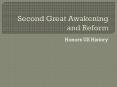 Second Great Awakening and Reform PowerPoint PPT Presentation