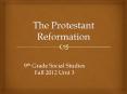 The Protestant Reformation PowerPoint PPT Presentation