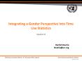 Integrating a Gender Perspective into Time Use Statistics Session 8 PowerPoint PPT Presentation