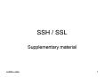 SSH / SSL PowerPoint PPT Presentation