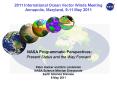 2011 International Ocean Vector Winds Meeting Annapolis, Maryland, 9-11 May 2011 PowerPoint PPT Presentation