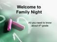 Welcome to Family Night PowerPoint PPT Presentation