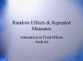 Random Effects PowerPoint PPT Presentation