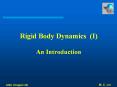 Rigid Body Dynamics (I) An Introduction PowerPoint PPT Presentation
