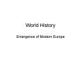 World History PowerPoint PPT Presentation