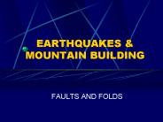 EARTHQUAKES