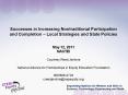 Successes in Increasing Nontraditional Participation and Completion  PowerPoint PPT Presentation