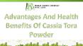 Contribution Of Cassia Powder in Human & Animal Diet PowerPoint PPT Presentation