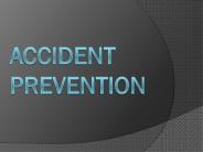 Accident Prevention