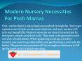 Modern Nursery Necessities For Posh Mamas PowerPoint PPT Presentation