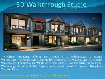 3D Walkthrough Studio