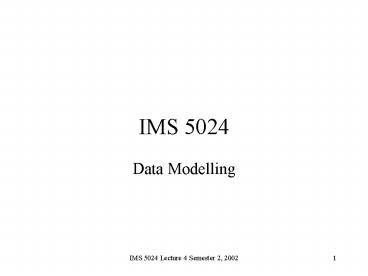 IMS 5024