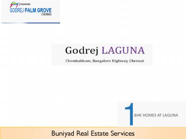 Godrej Palm Grove Laguna Chennai – Luxurious Flats