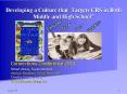 Developing a Culture that Targets CRS in Both Middle and High School PowerPoint PPT Presentation