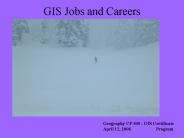 GIS Jobs and Careers