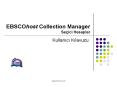 EBSCOhost Collection Manager Se PowerPoint PPT Presentation