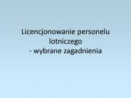 Licencjonowanie Spala 2013